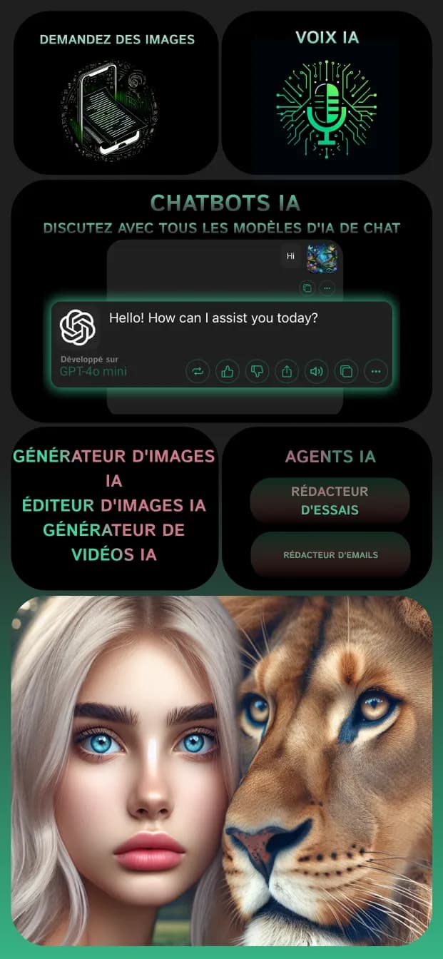 Example screenshot of the Clever AI mobile app