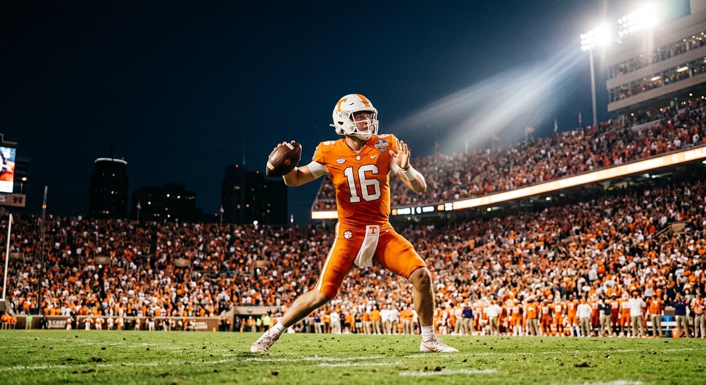 Actualités IA : Les débuts impressionnants de Faizon Brandon comme quarterback titulaire du Tennessee